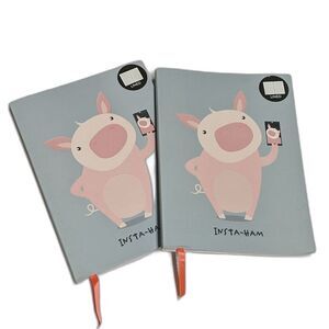 Insta-ham Lined Journals - Set of 2  - Notebook Travel Log Diary Notes **NEW**